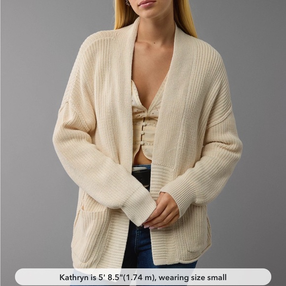 AE Citron Slouchy Cardigan - Picture 6 of 8